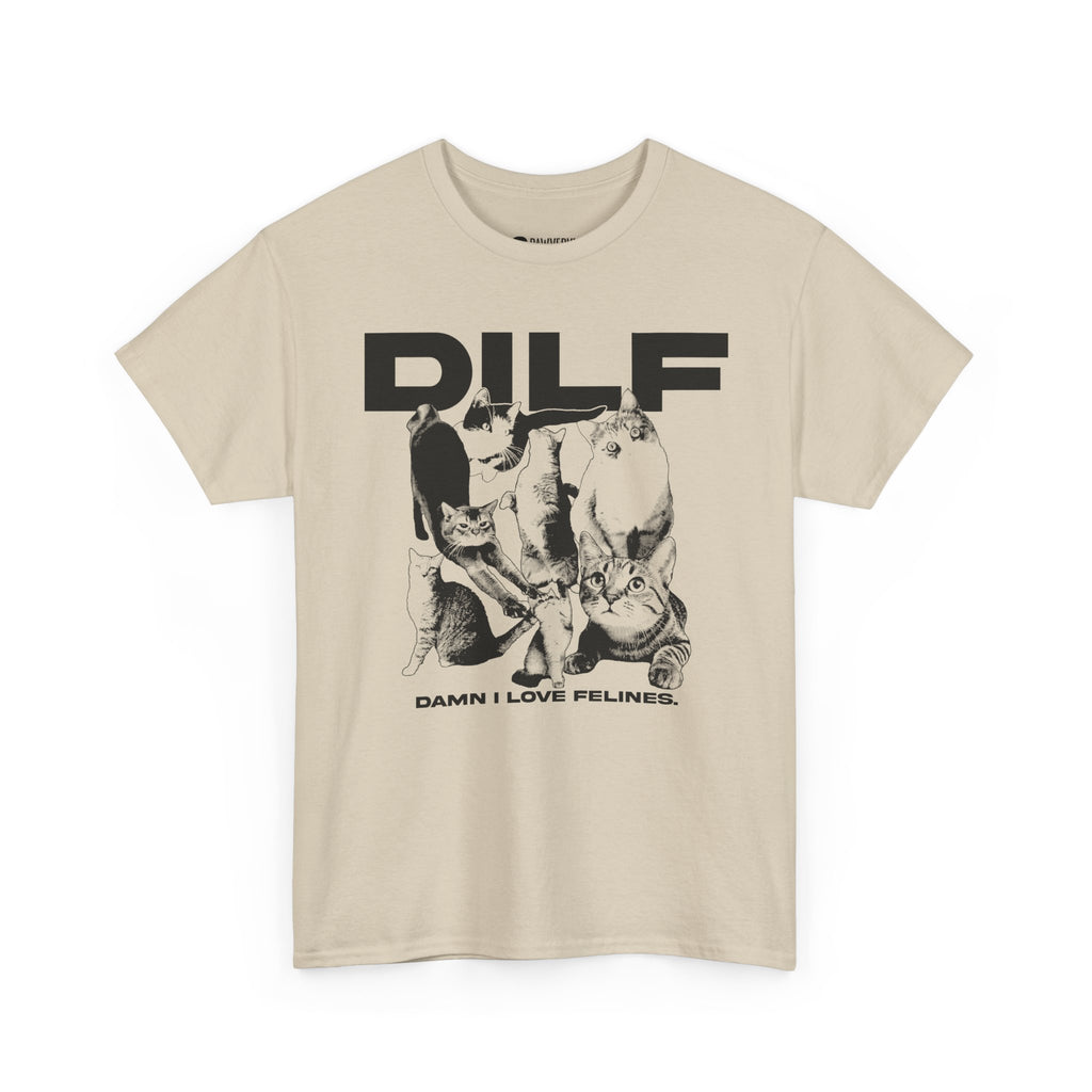 "Damn I Love Felines" Funny Cat Shirt - 90s Bootleg Streetwear Graphic Tee